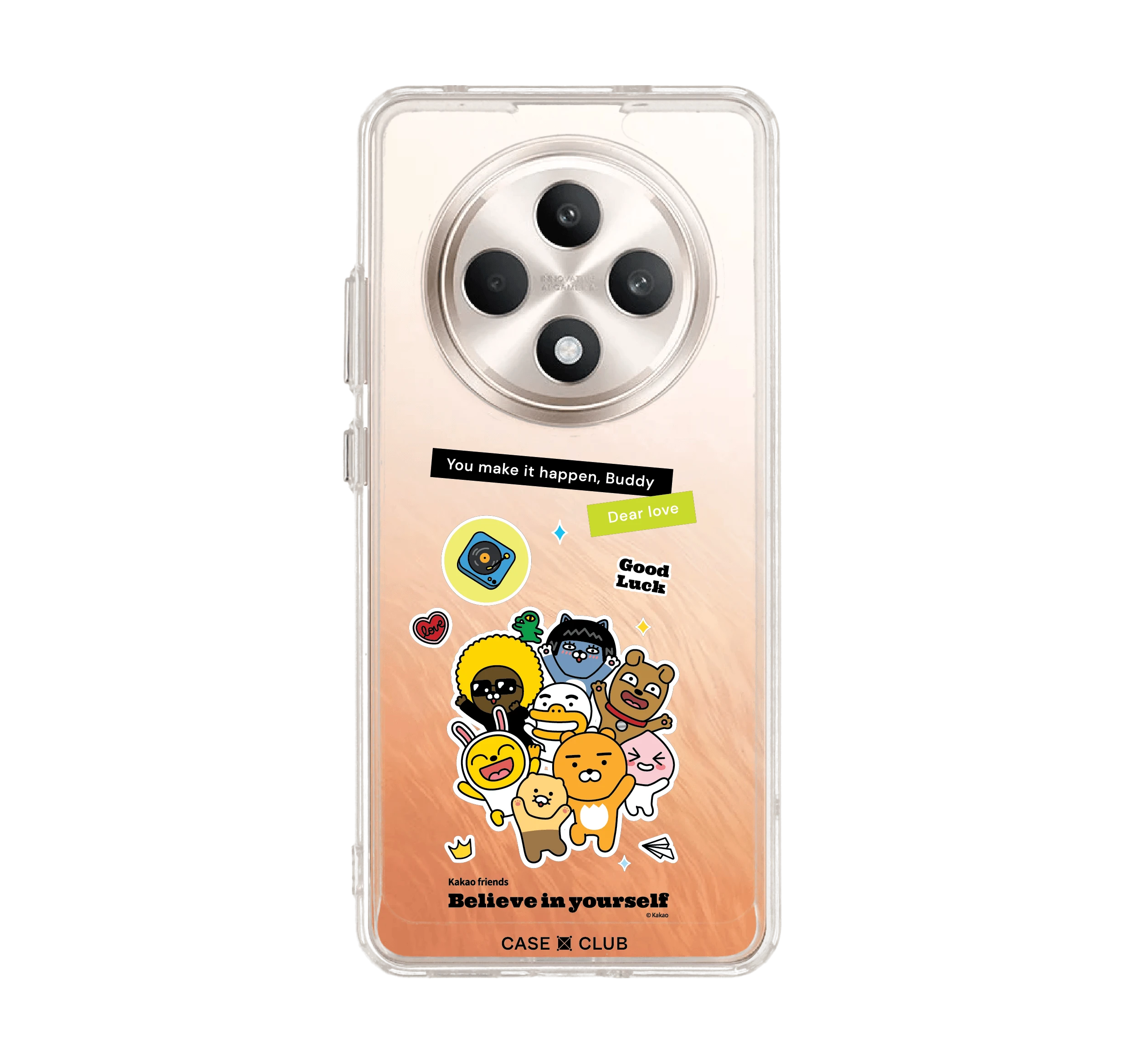 เคสใส oppo reno 12f kakao quote all
